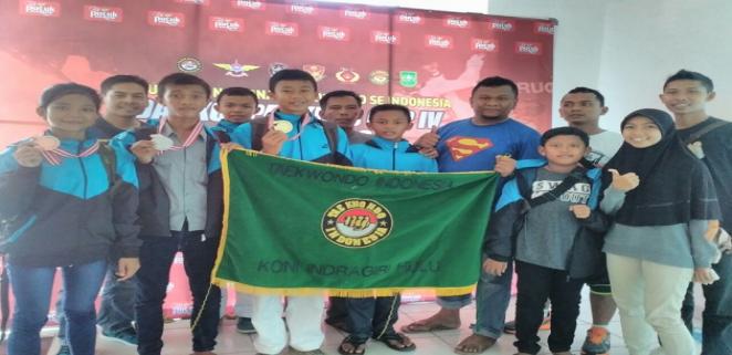 Atlit Taekwondo dari Inhu